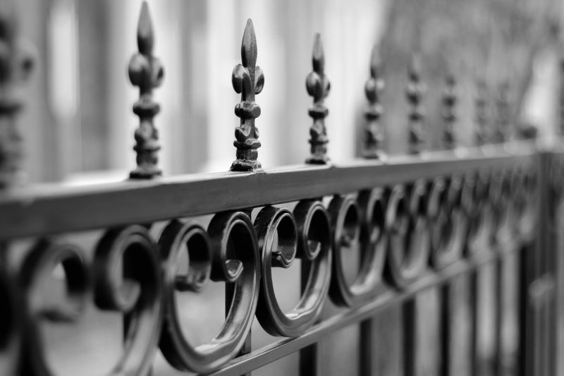 Ornamental Iron Fence Service detail