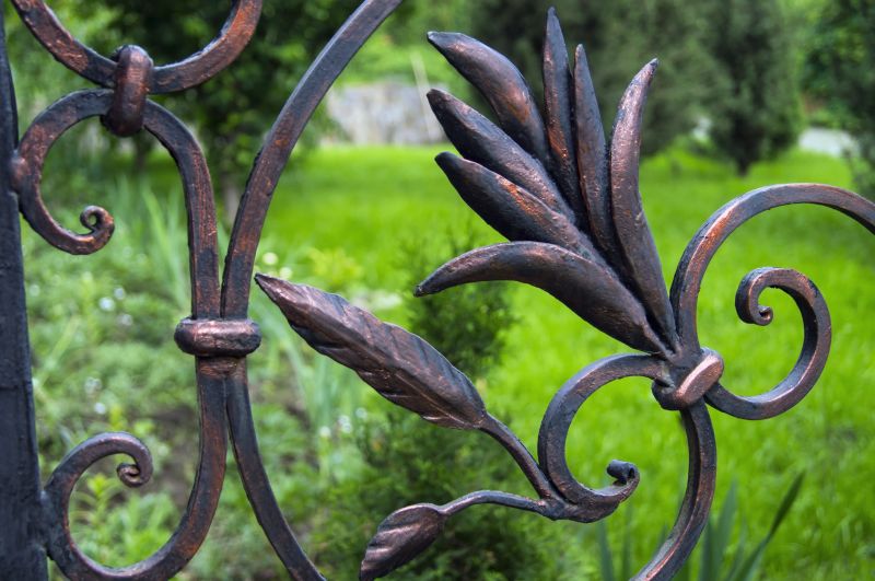 Wrought Iron Fence Repair detail